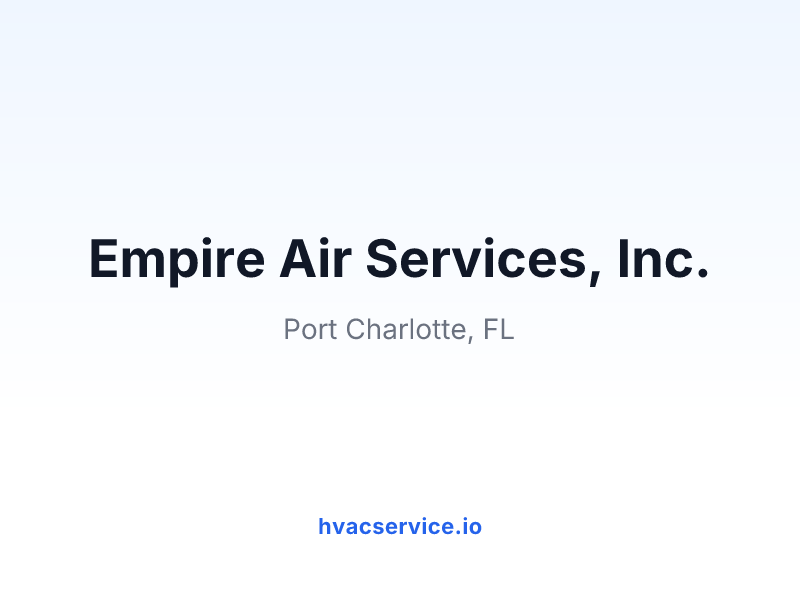 Empire Air Services, Inc.