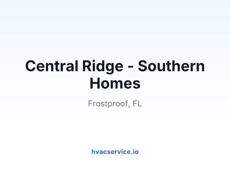 Central Ridge - Southern Homes