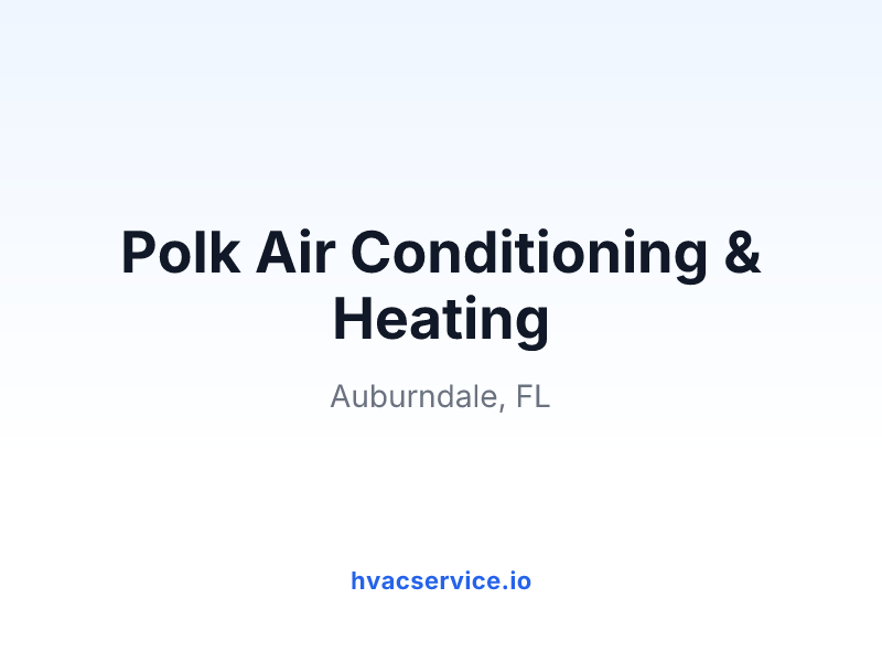 Polk Air Conditioning & Heating