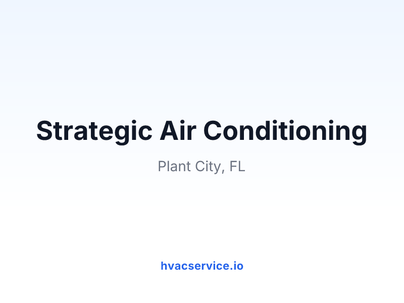 Strategic Air Conditioning