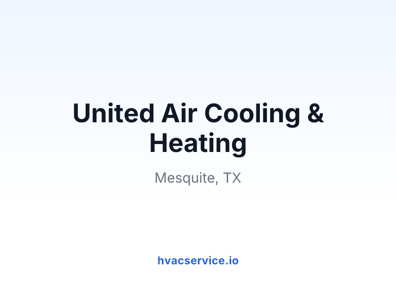 United Air Cooling & Heating