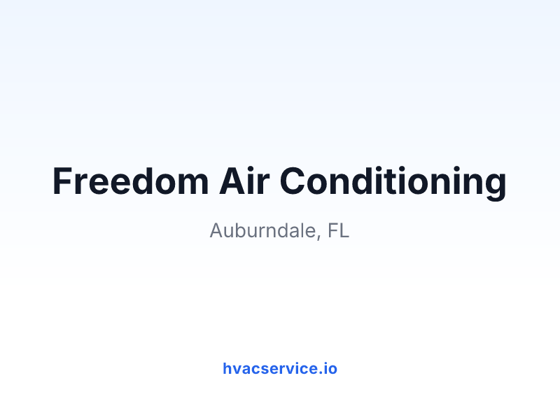 Freedom Air Conditioning