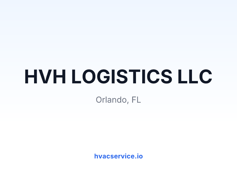 HVH LOGISTICS LLC