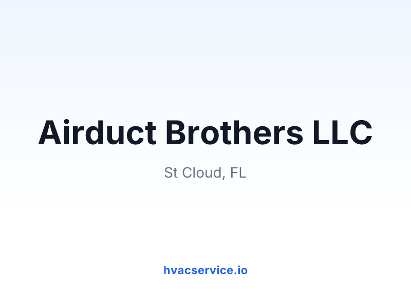 Airduct Brothers LLC