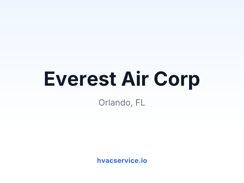 Everest Air Corp