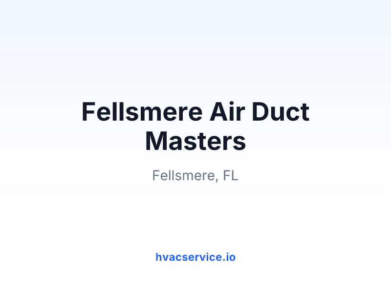 Fellsmere Air Duct Masters