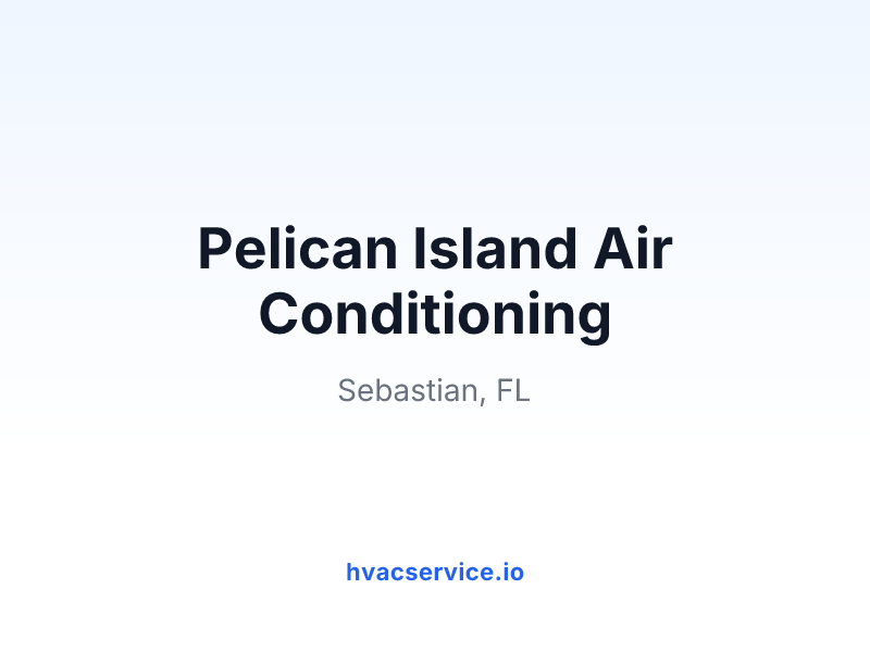 Pelican Island Air Conditioning