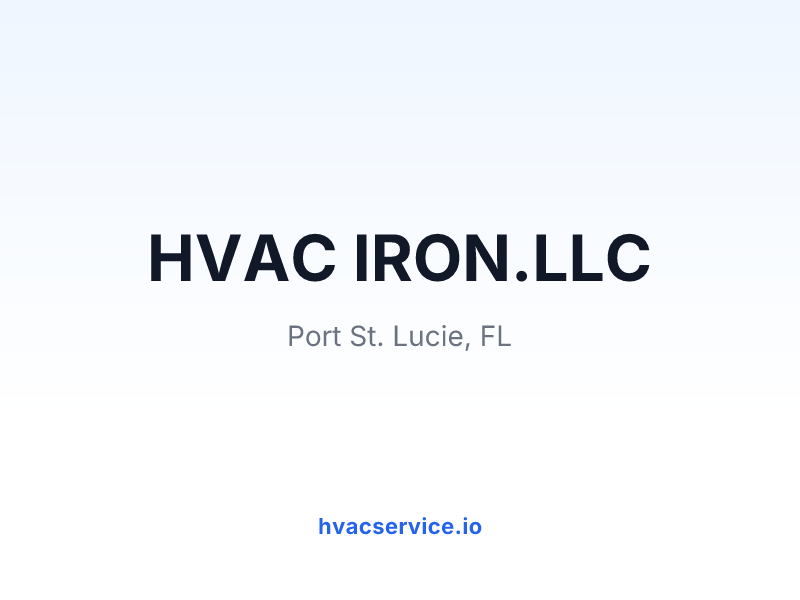 HVAC IRON.LLC