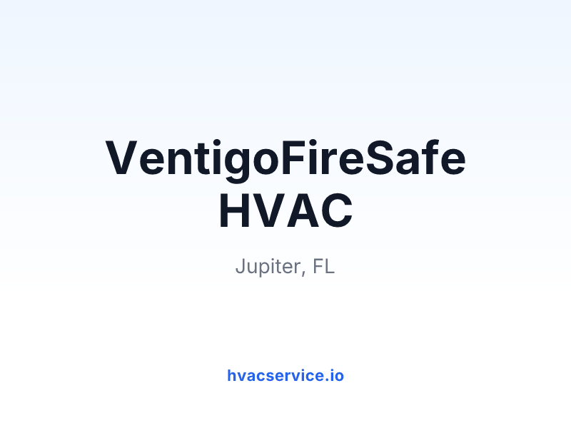 VentigoFireSafe HVAC