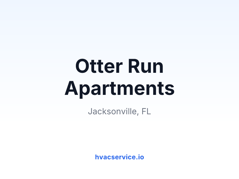Otter Run Apartments