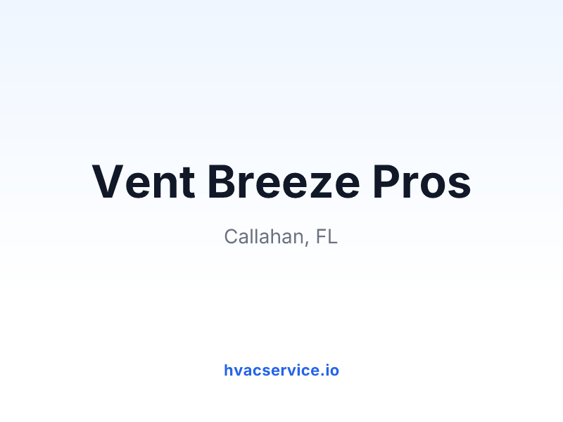 Vent Breeze Pros