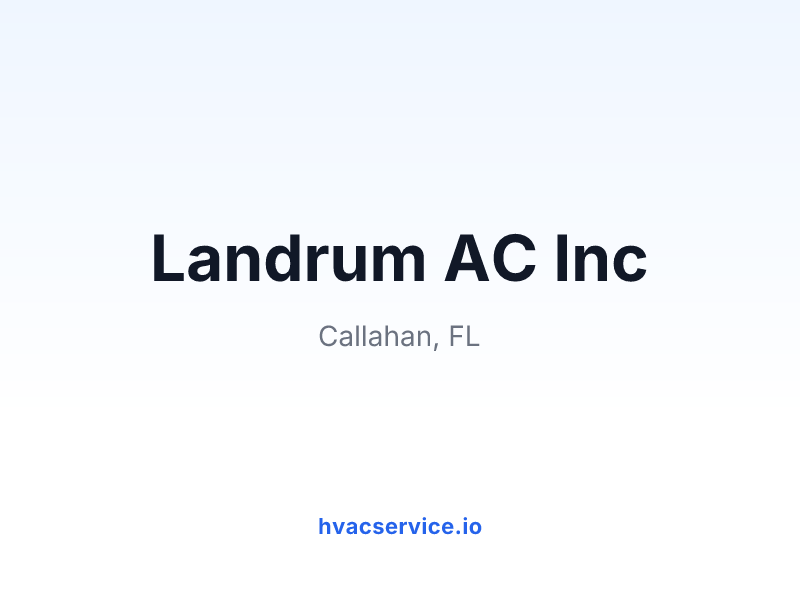 Landrum AC Inc