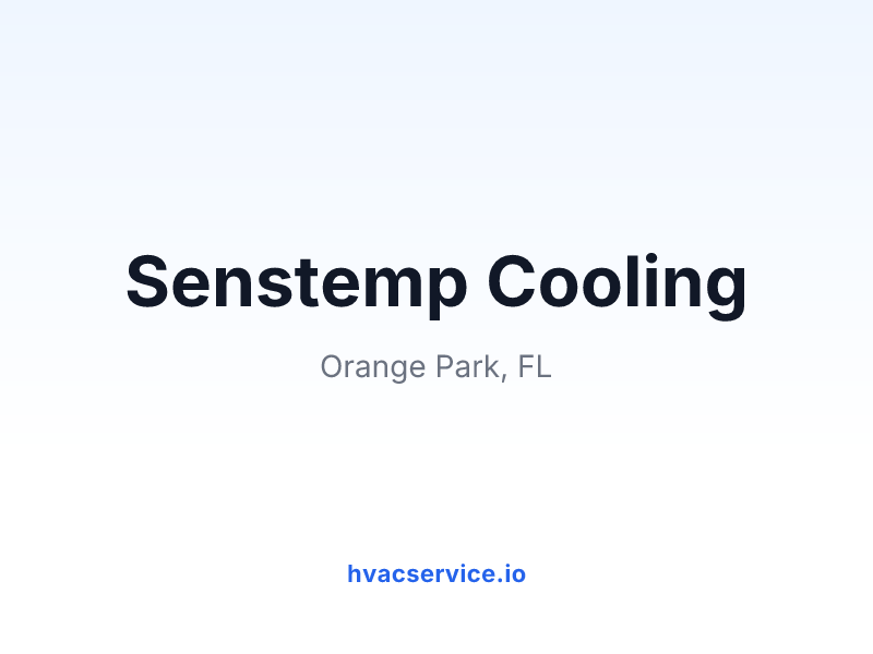 Senstemp Cooling