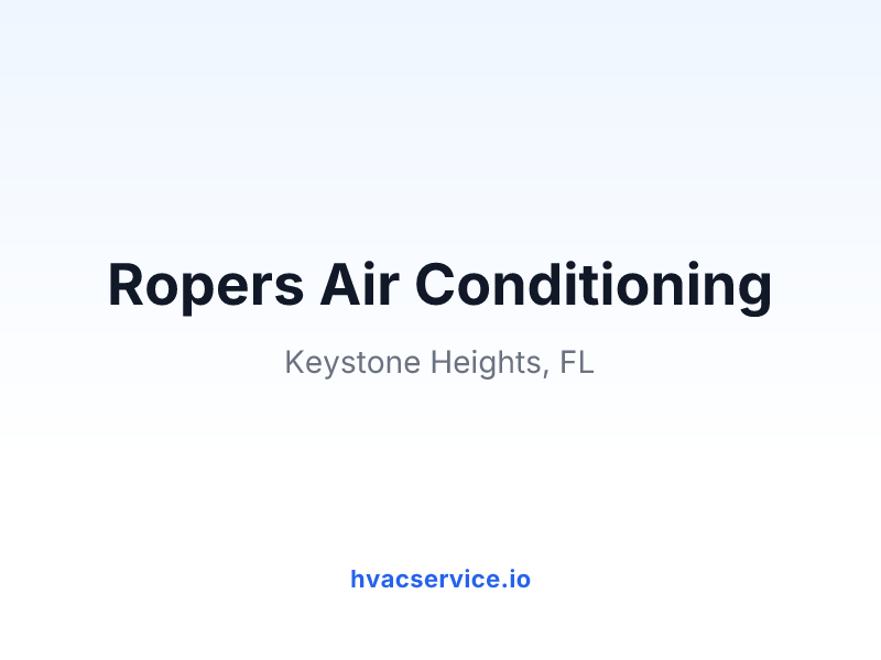 Ropers Air Conditioning