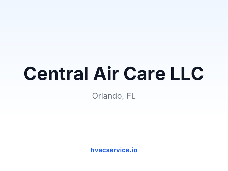 Central Air Care LLC