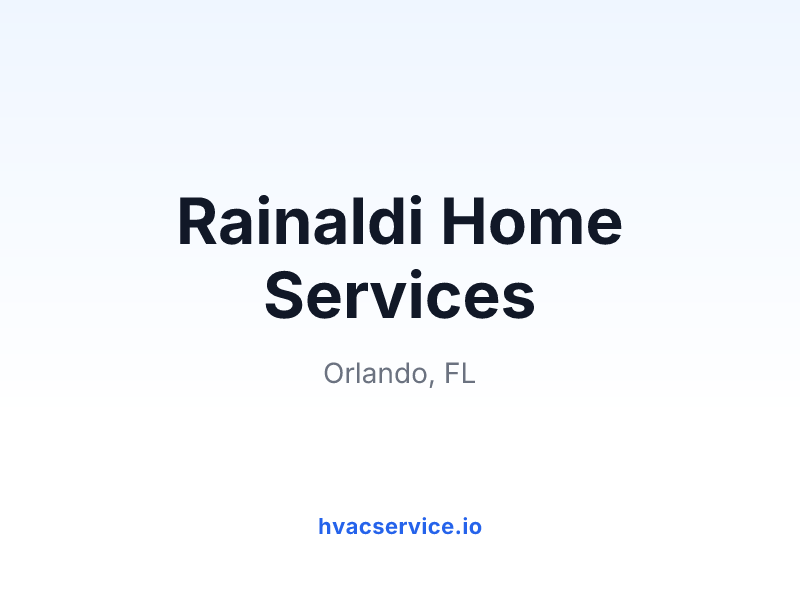 Rainaldi Home Services
