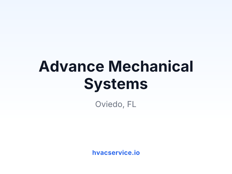 Advance Mechanical Systems