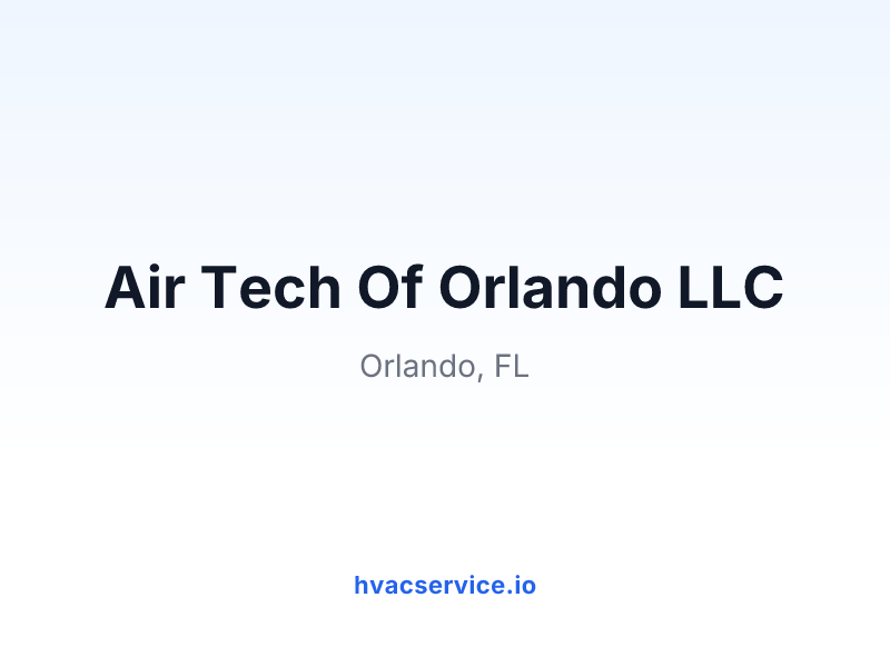 Air Tech Of Orlando LLC