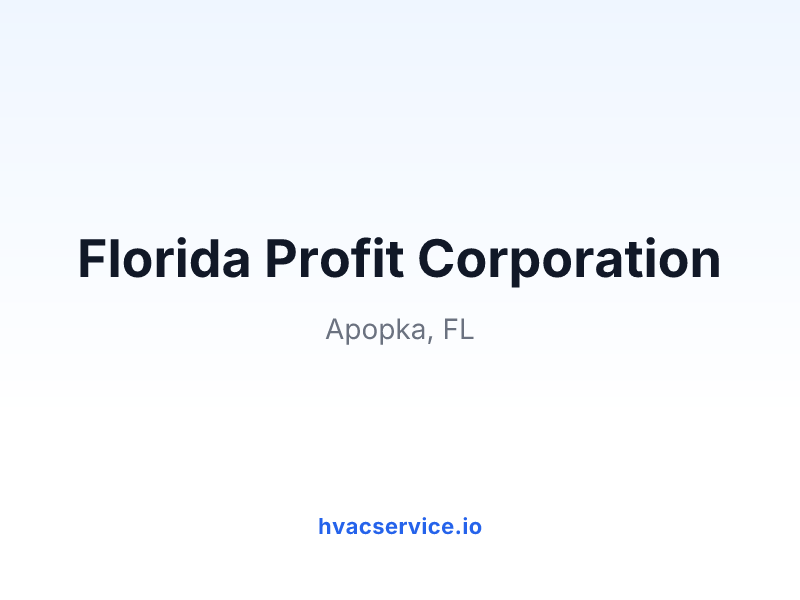 Florida Profit Corporation
