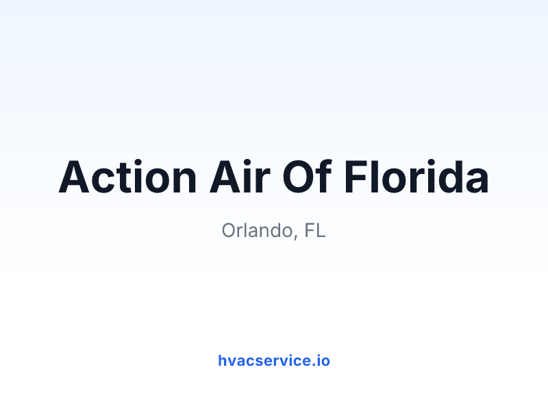 Action Air Of Florida