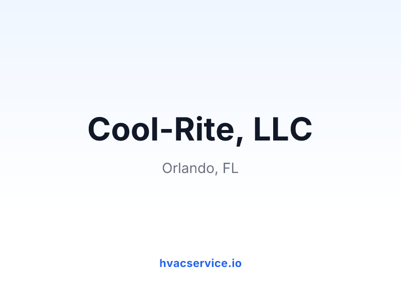 Cool-Rite, LLC