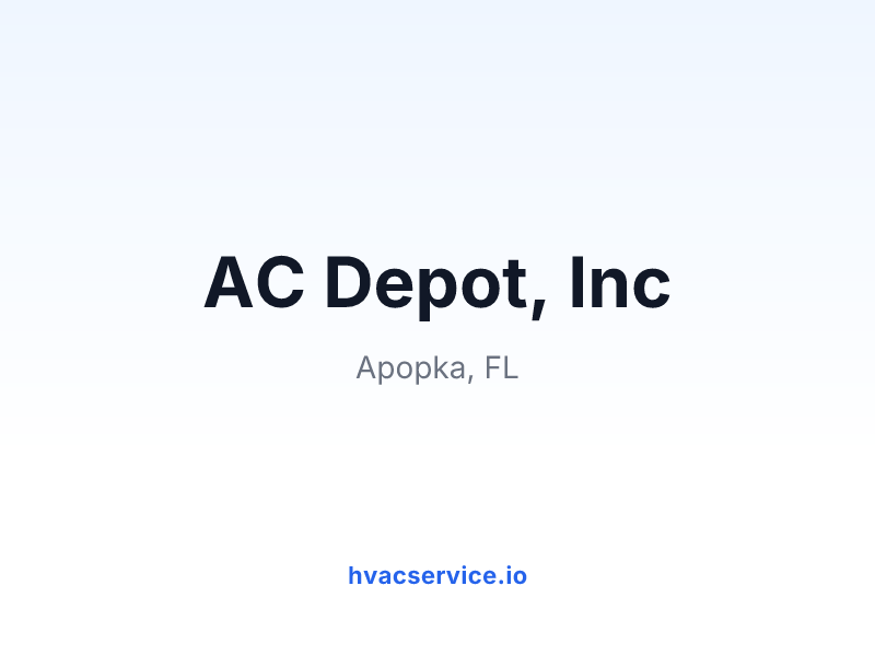 AC Depot, Inc
