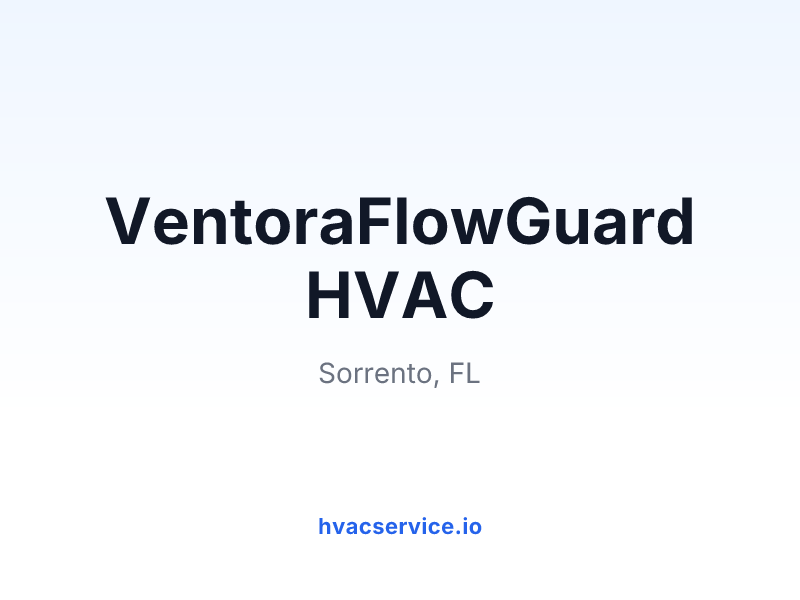 VentoraFlowGuard HVAC