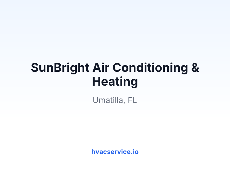 SunBright Air Conditioning & Heating