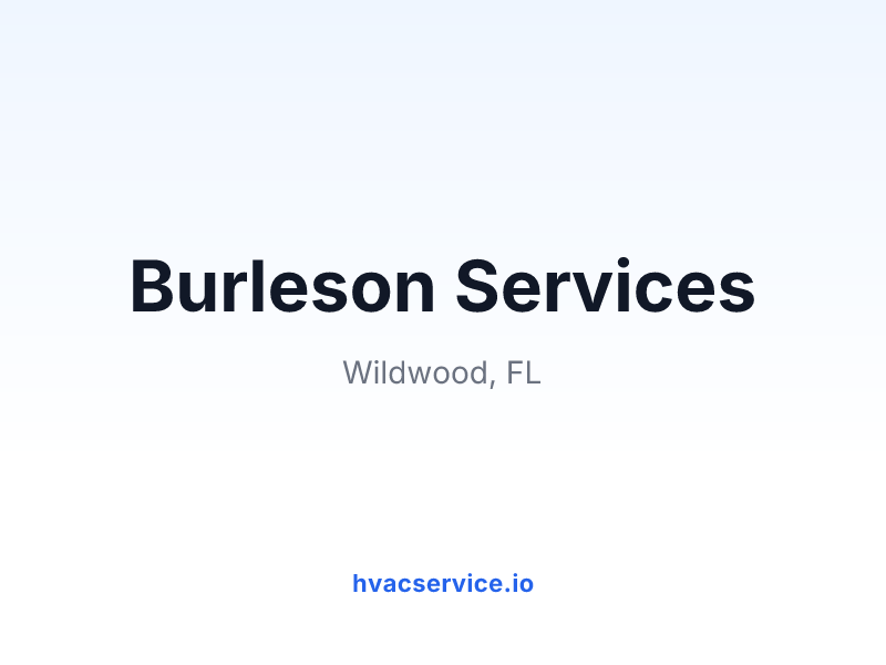 Burleson Services