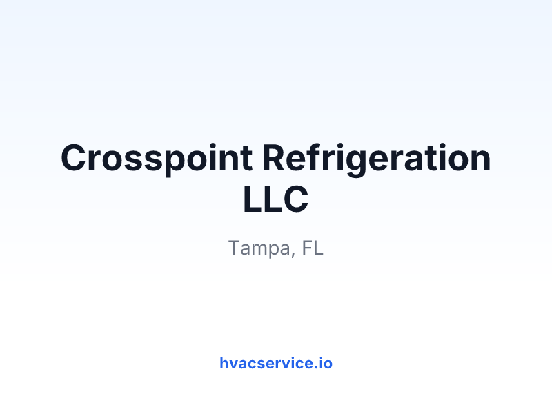 Crosspoint Refrigeration LLC