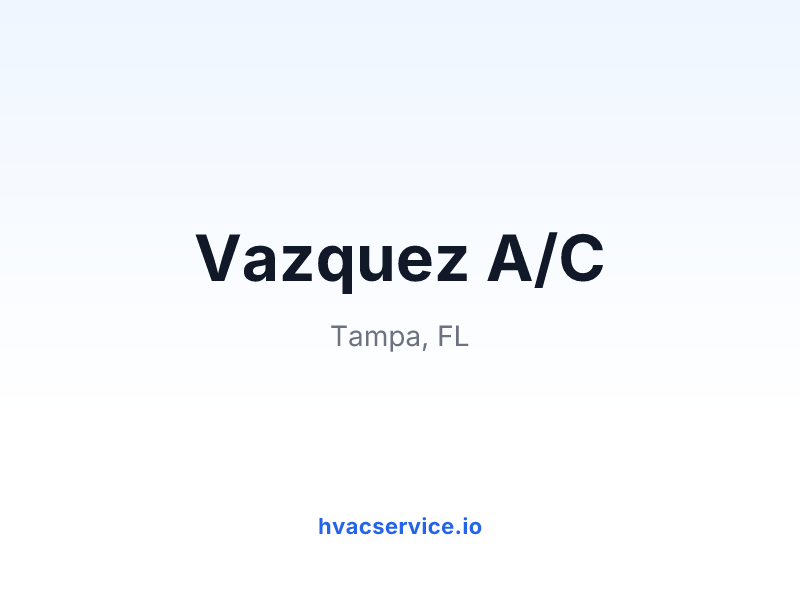 Vazquez A/C