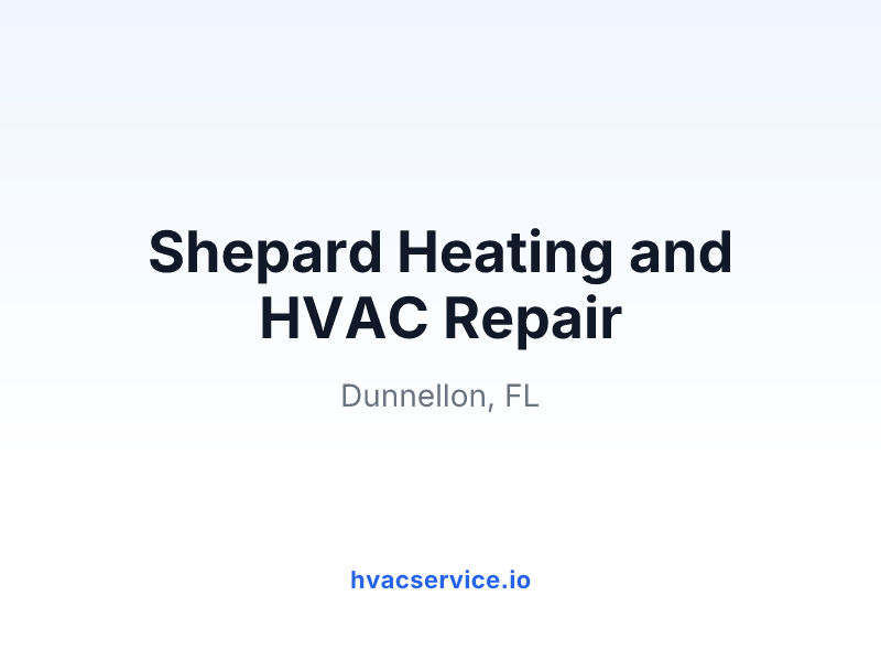 Shepard Heating and HVAC Repair