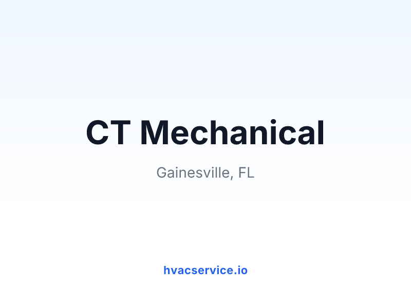 CT Mechanical