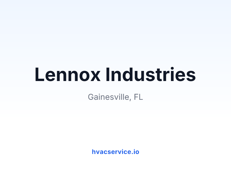 Lennox Industries
