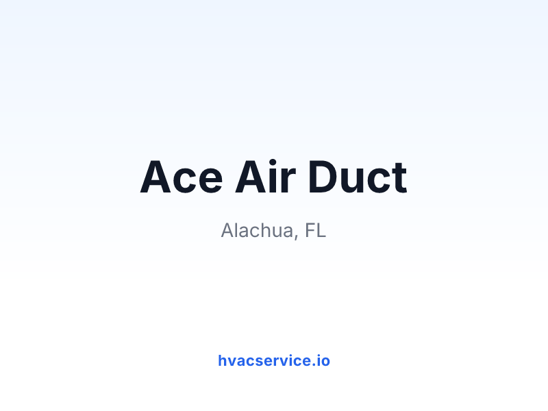 Ace Air Duct