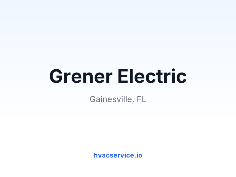 Grener Electric