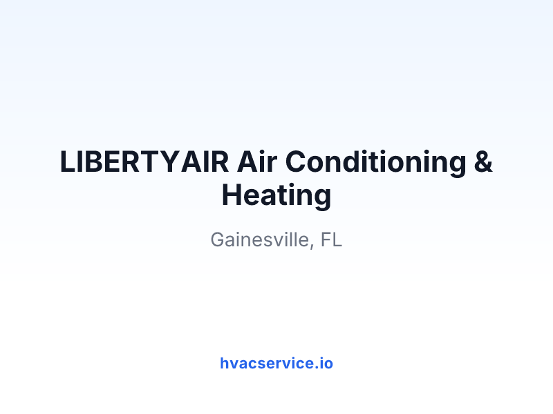 LIBERTYAIR Air Conditioning & Heating