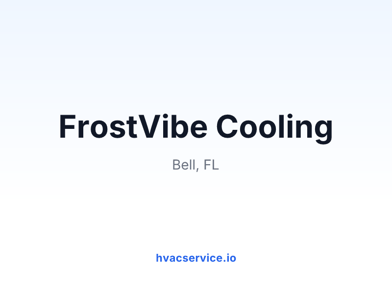 FrostVibe Cooling