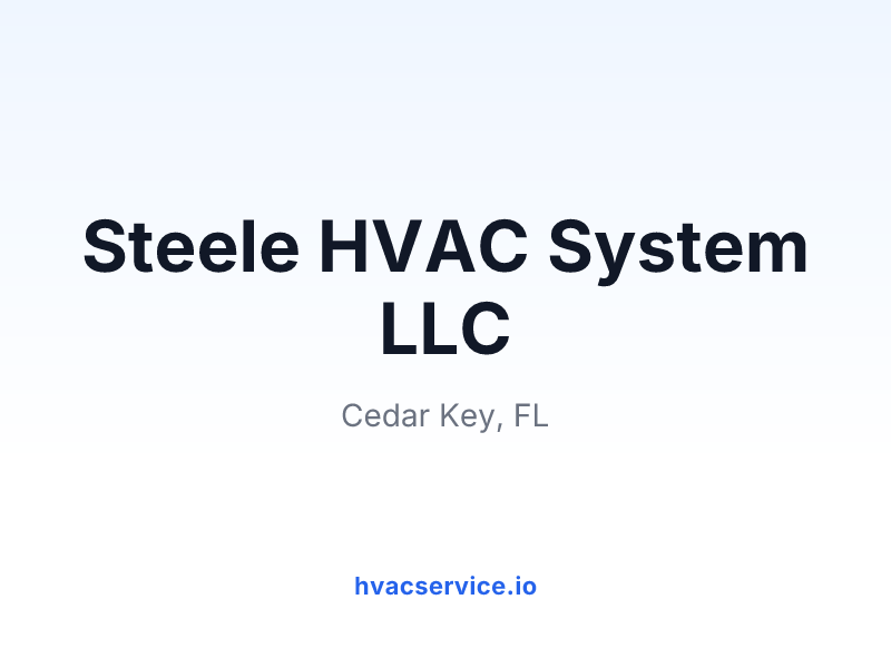 Steele HVAC System LLC