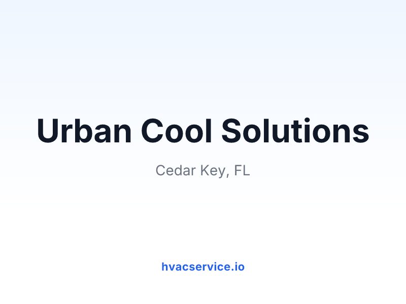Urban Cool Solutions
