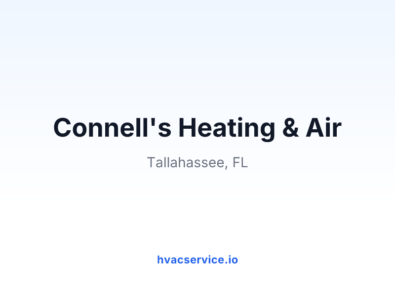 Connell's Heating & Air