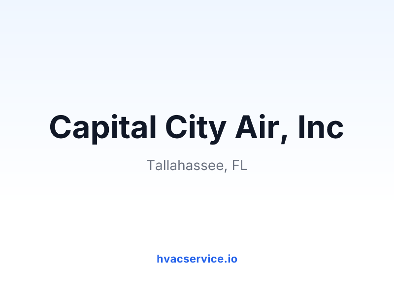 Capital City Air, Inc