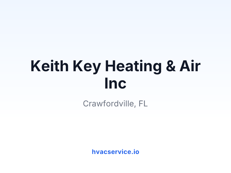 Keith Key Heating & Air Inc