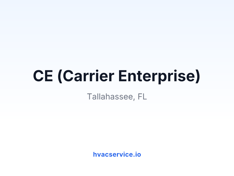 CE (Carrier Enterprise)