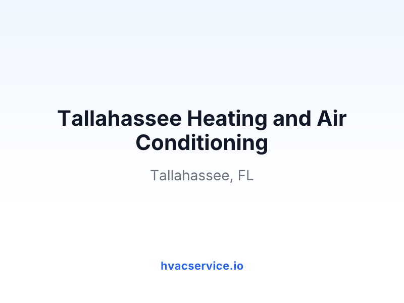 Tallahassee Heating and Air Conditioning