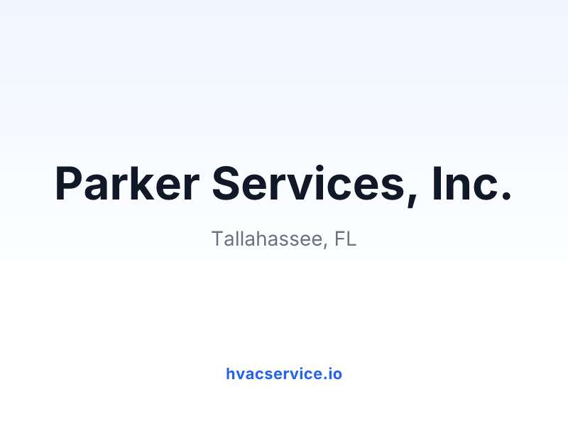 Parker Services, Inc.