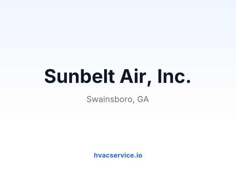 Sunbelt Air, Inc.
