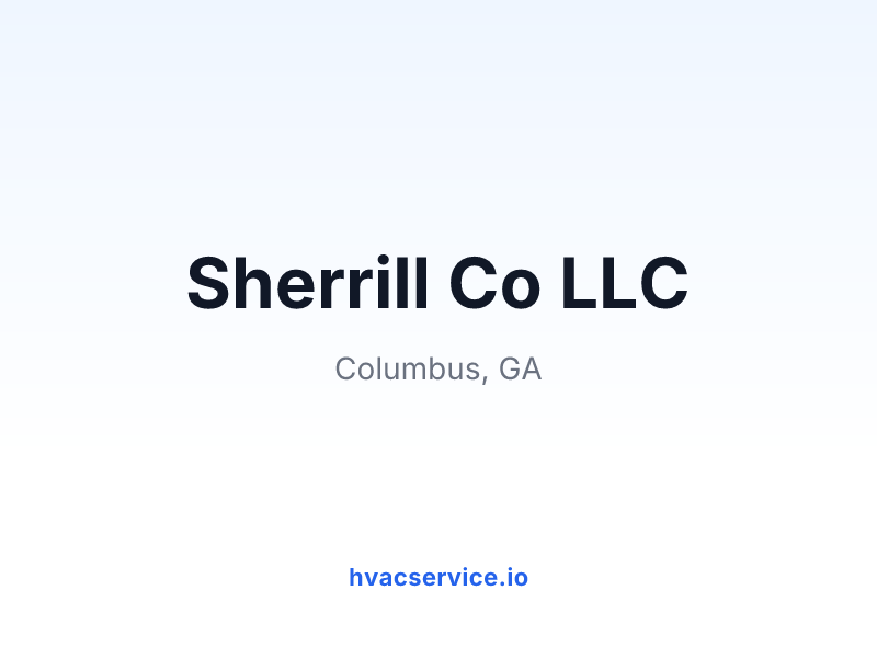 Sherrill Co LLC
