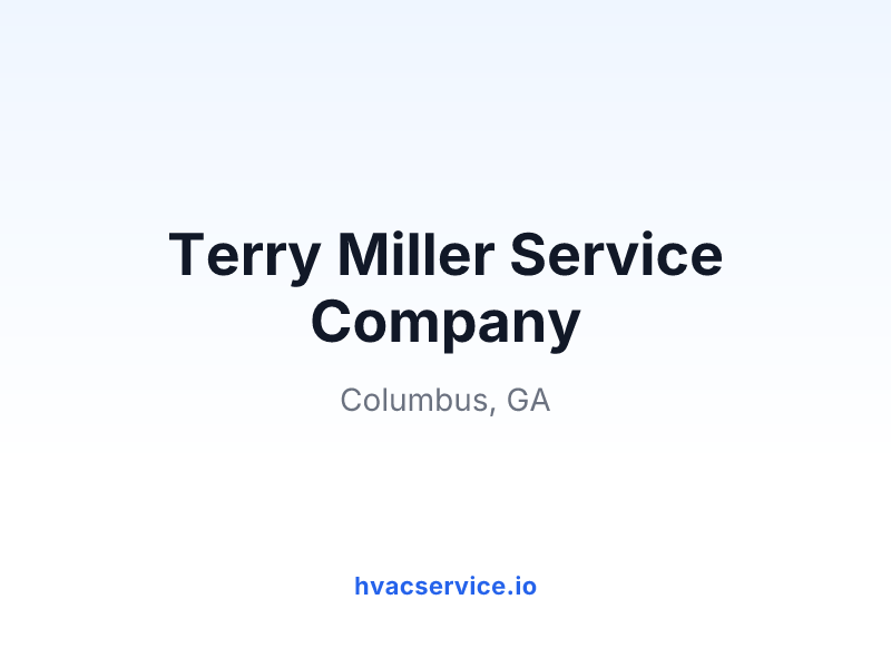 Terry Miller Service Company