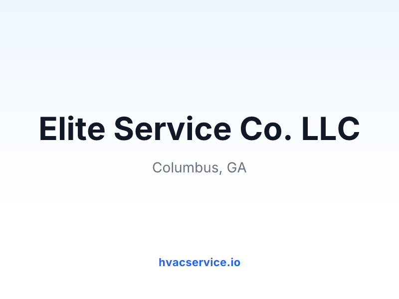 Elite Service Co. LLC
